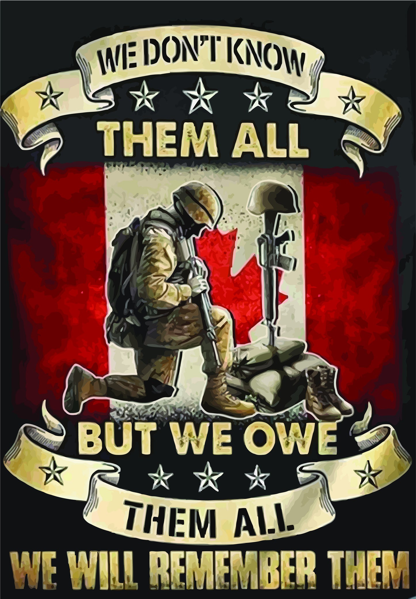 Patriotic & Veterans Custom Artwork