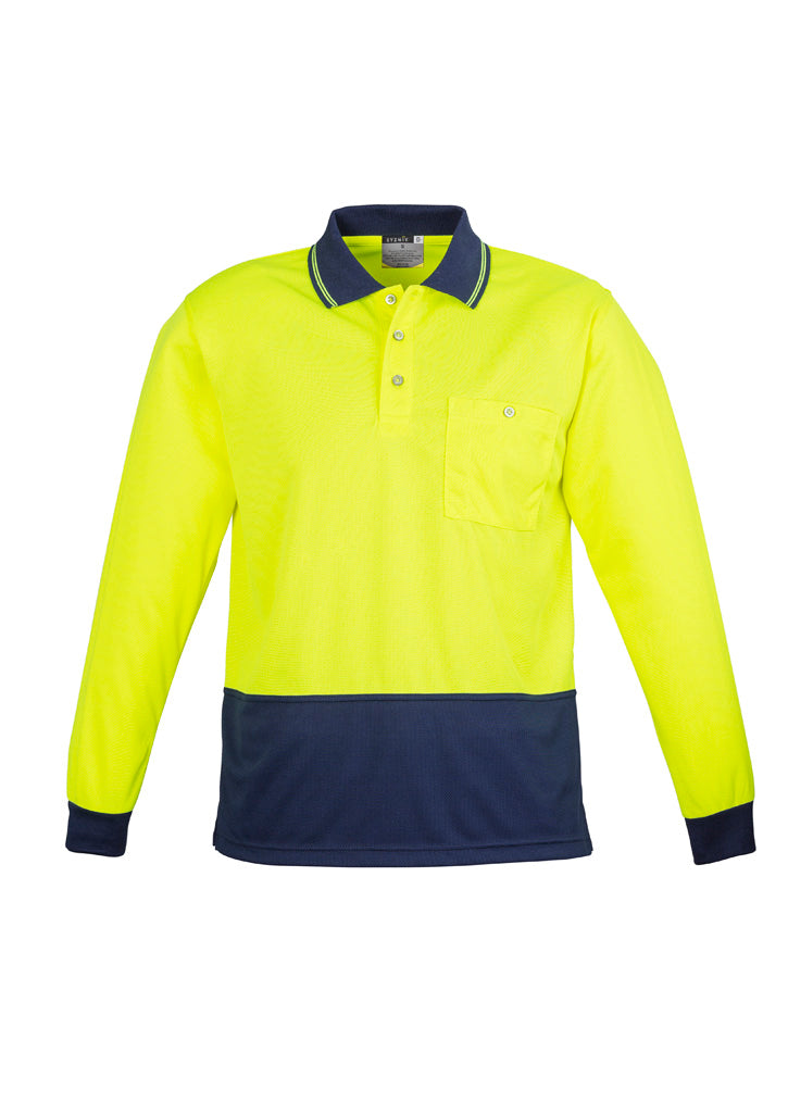 Hi Vis Basic Long Sleeve Polo