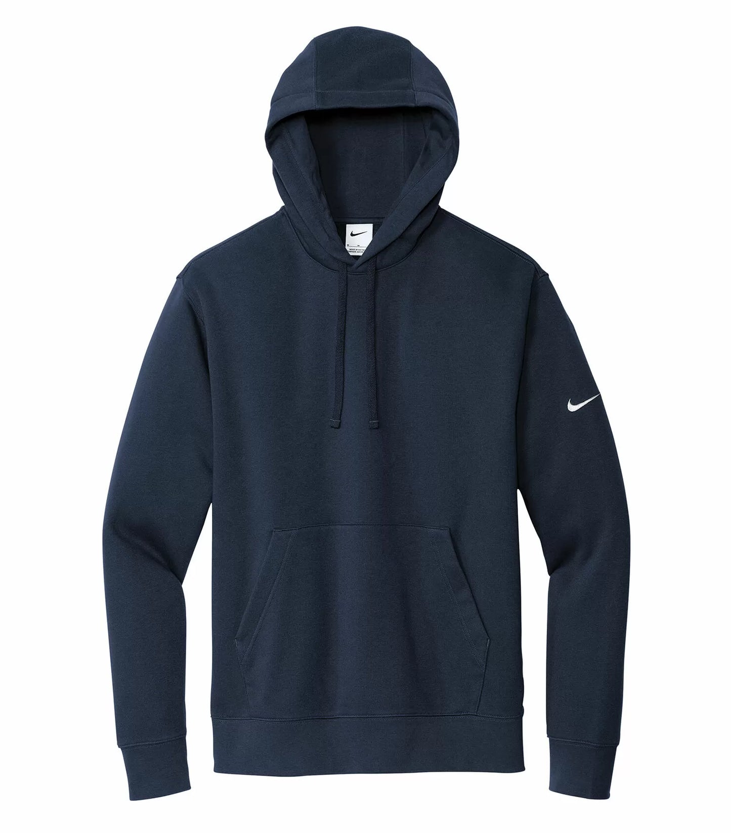 NIKE CLUB FLEECE SLEEVE SWOOSH PULLOVER HOODIE - DR1499