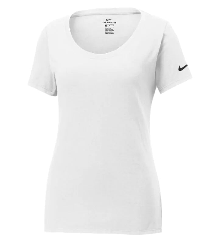 Nike Dri-Fit Cotton/Poly Scoop Neck Ladies Tee