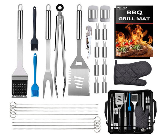 Stainless Steel - BBQ Set