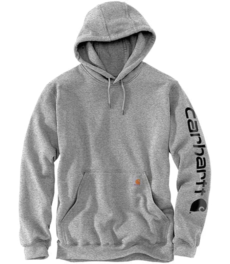 Carhartt Men's Midweight Hooded Logo Sleeve Sweatshirt - K288