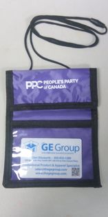 PPC Purple Deluxe ID/Badge Holder