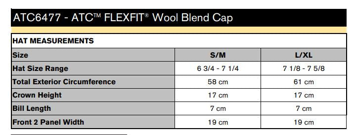 ATC™ FLEXFIT® WOOL BLEND CAP. ATC6477