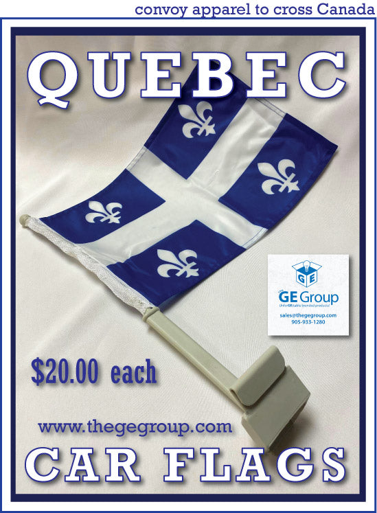 QUEBEC Car flags