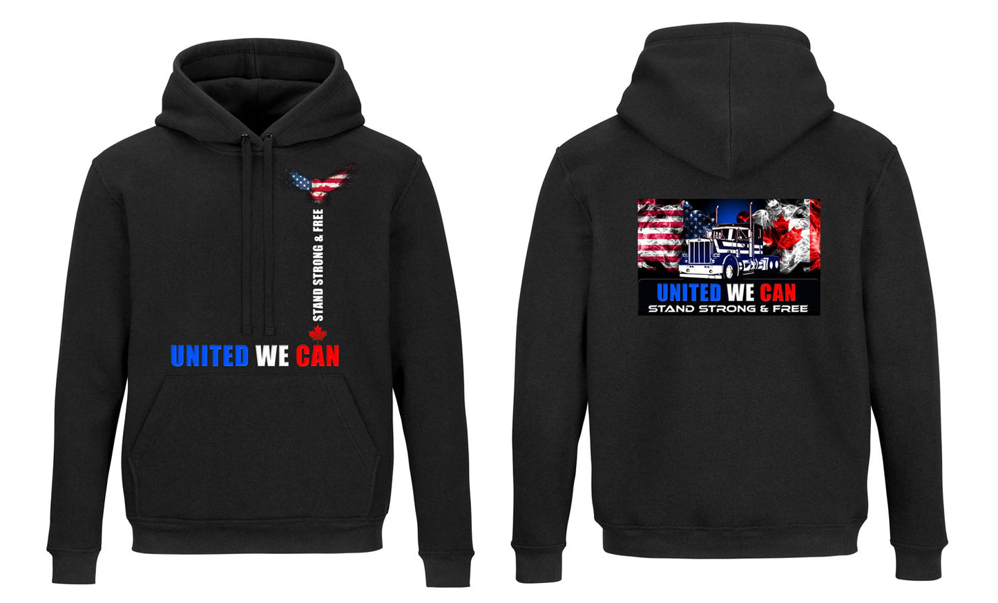 "UNITED WE CAN" Special Series Hoodie Sweatshirt (CUSTOM ORDER)
