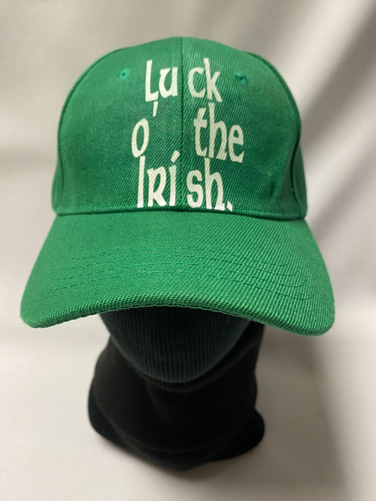 BALL CAP: " Luck of the Irish"