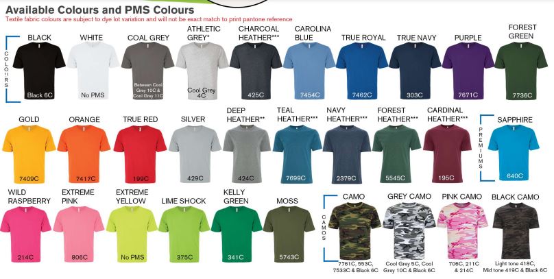 ATC™ EUROSPUN® RING SPUN TEE. ATC8000