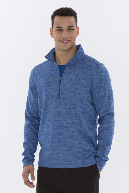 ATC™ DYNAMIC HEATHER FLEECE 1/2 ZIP SWEATSHIRT. F2022