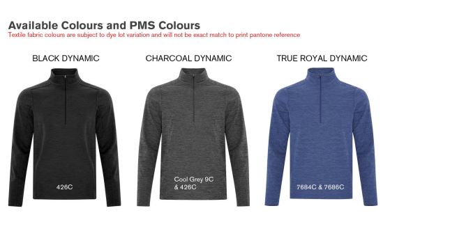 ATC™ DYNAMIC HEATHER FLEECE 1/2 ZIP SWEATSHIRT. F2022